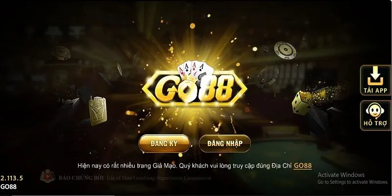 Giấy phép xác thực uy tín cho Go88 Giấy phép xác thực uy tín cho Go88